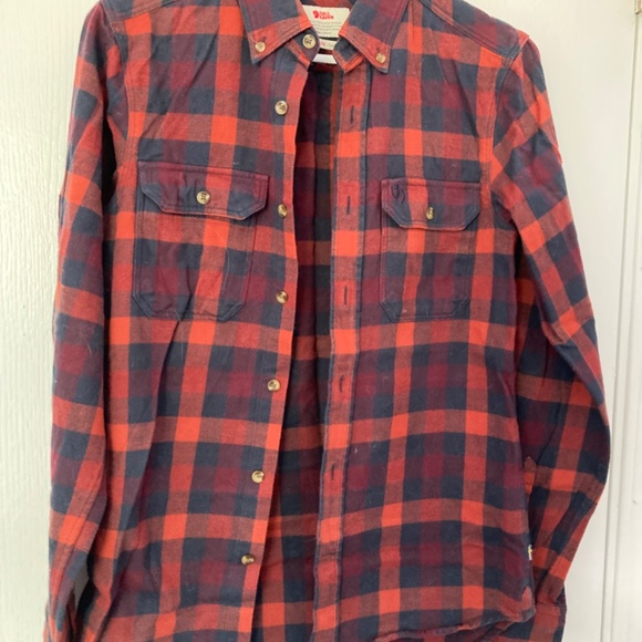 Fjallraven Skog flannel men’s xs - Picture 2 of 3